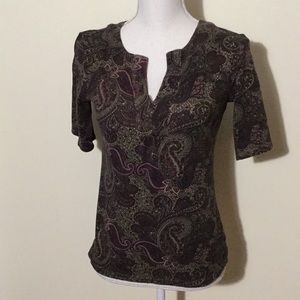 Jones New York Short Sleeved Top